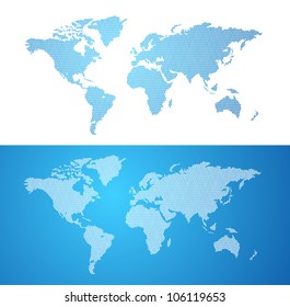 Vector world map