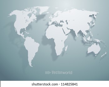 Vector world map