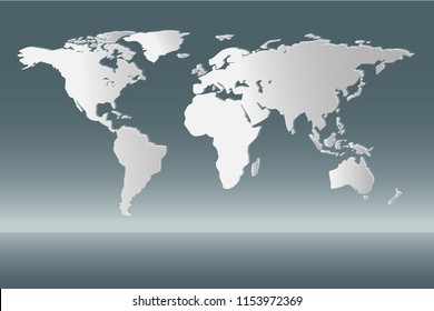 vector of world map