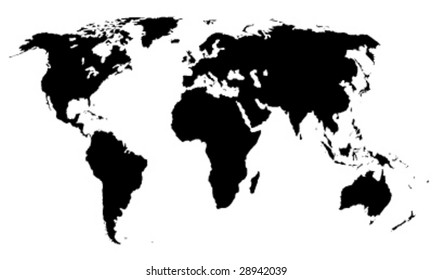 vector world map