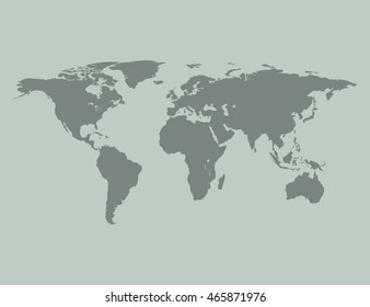 Vector world map