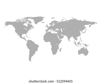 Vector world map