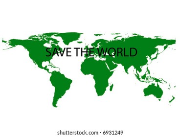 vector world map