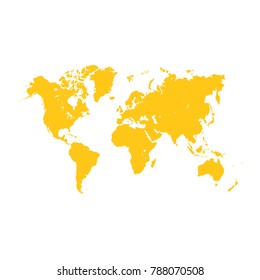 vector world map