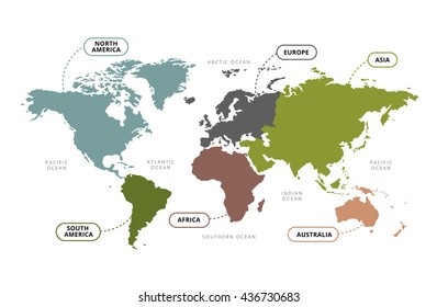 1,846 Map of the world with wonders Images, Stock Photos & Vectors ...