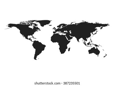 Vector World Map ,element furnished by Nasa