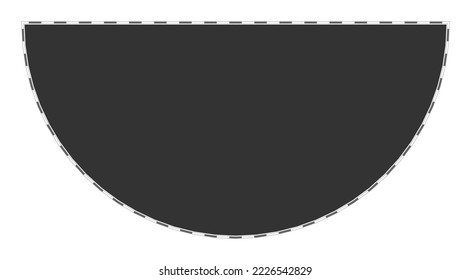 Vector world map. Lambert conformal conic projection. Plain world geographical map with latitude and longitude lines. Centered to 60deg W longitude. Vector illustration.