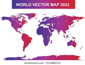 Vector World map point, line, composition, representing the global, Global network connection,international meaning. Map of the planet. Generalized world map. Flat Earth, Globe worldmap icon