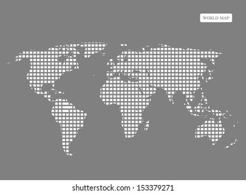 Vector World maps and globes business background