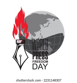 Vector: World Press Freedom Day