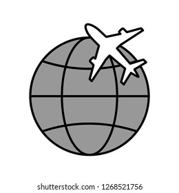  Vector world tour icon