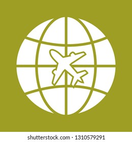 Vector world tour icon