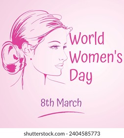 Vector World Women's Day (8th March)