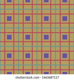 Vector woven check pattern design illustration