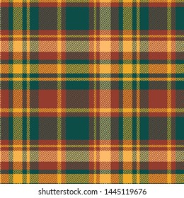 vector woven twill Plaid pattern design illustration for fabric printing