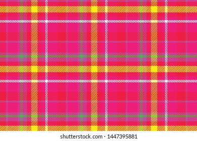 vector woven twill Plaid pattern design illustration for fabric printing