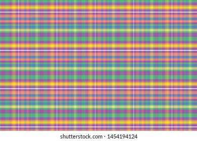 vector woven twill plaid pattern design illustration for fabric printing