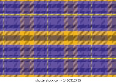 Vector woven twill plaid pattern design illustration for textile printing