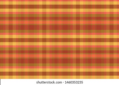 Vector woven twill plaid pattern design illustration for textile printing