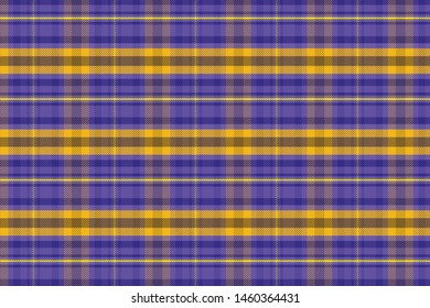 Vector woven twill plaid pattern design illustration for textile printing