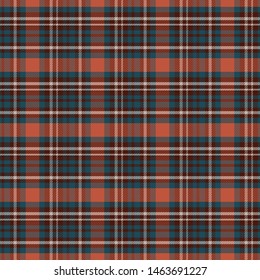 Vector woven twill plaid pattern design illustration