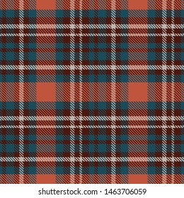 Vector woven twill plaid pattern design illustration