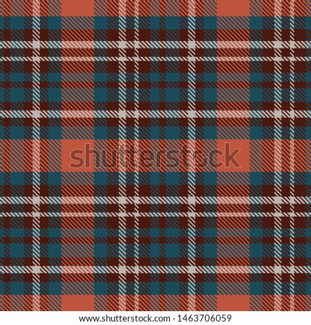 Vector woven twill plaid pattern design illustration