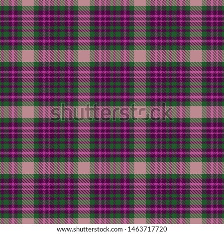 Vector woven twill plaid pattern design illustration