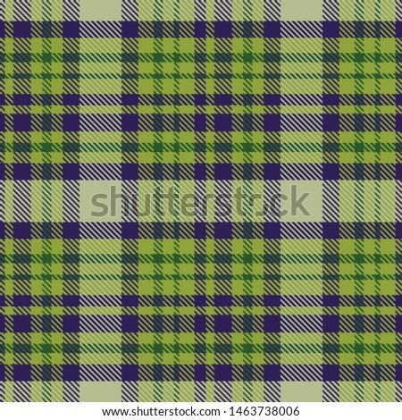 Vector woven twill plaid pattern design illustration