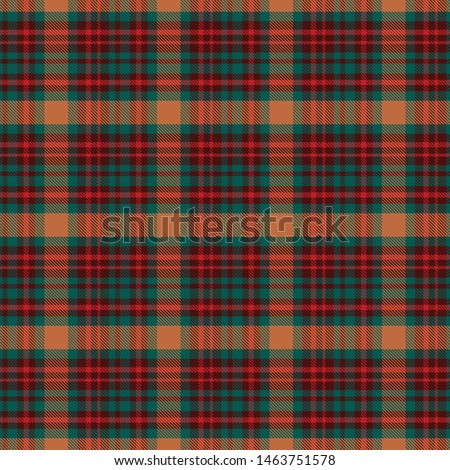 Vector woven twill plaid pattern design illustration