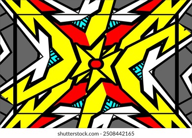 vector wrap car design, abstract background with unique pattern, custom sticker and racing decal