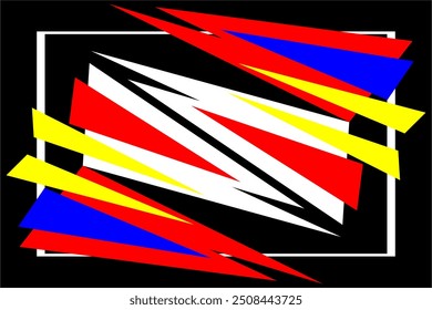 Diseño del coche del abrigo del Vector, fondo abstracto de las carreras de la etiqueta