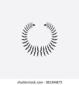 Vector wreath Icon