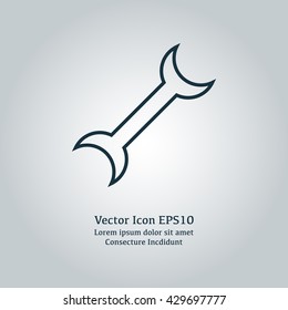 Vector Wrench Icon