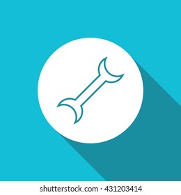Vector Wrench Icon