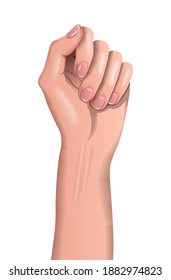 Vector wrist in gradient style