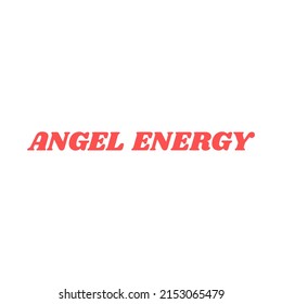 vector writing angel energy concept