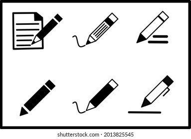 Símbolo de escritura de vectores para su negocio.