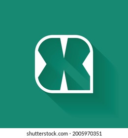 diseño de logotipo de letras vectoriales X