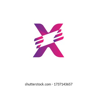 Vector X Letter Logo Template