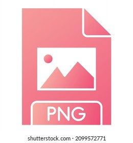 Vector XLS Glyph Gradient Icon Design
