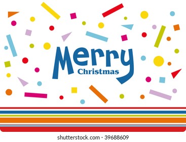  Vector xmas card design