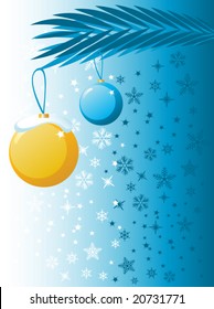 Vector Xmas Greeting Card Design