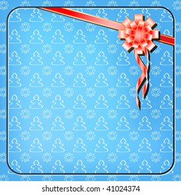 Vector xmas packing. File contains seamless