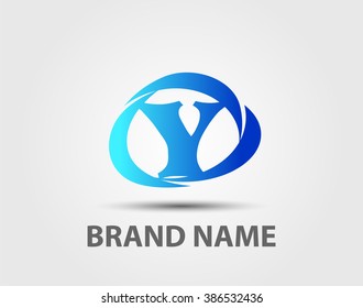 Vector Y logo icons