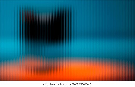 Vector Y2K Glass grainy Blurred black and white colors. Multicolored glass texture for banner, wallpaper, template, print.