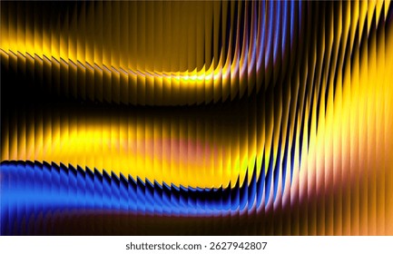 Vector Y2K Glass grainy Blurred black and white colors. Multicolored glass texture for banner, wallpaper, template, print.