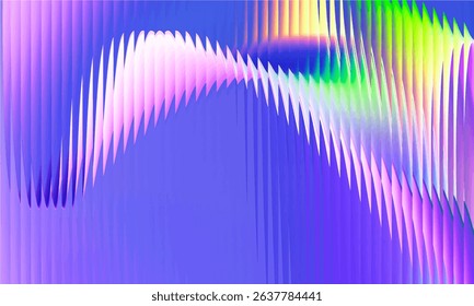 Vector Y2K Glass grainy Blurred black and white colors. Multicolored glass texture for banner, wallpaper, template, print.