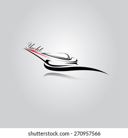 vector yacht icon