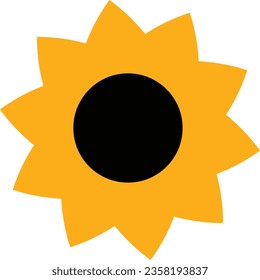 
vector yeallow flower design tamplate